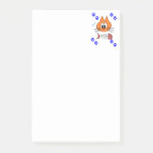 Kat Kitten Fish Notities Post-it® Notes (Voorkant)