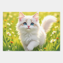 Kat/kitten Inpakpapier Vel