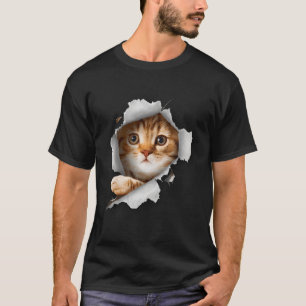 Kat Kitten Kat Eigenaar Kat T-shirt