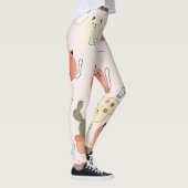 Kat kitten katten: schattig dierpatroon leggings (Rechts)