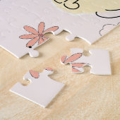 Kat kitten katten: schattig dierpatroon legpuzzel (Zijkant)