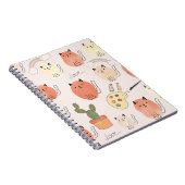 Kat kitten katten: schattig dierpatroon notitieboek (Rechterzijde)