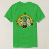 Kat Kitten Lover Irish Cat St Patricks Day T-shirt (Design voorkant)