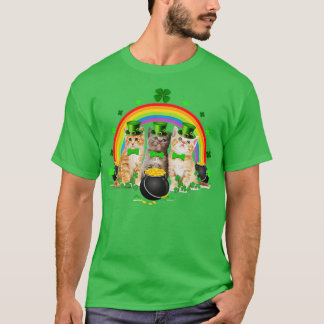 Kat Kitten Lover Irish Cat St Patricks Day T-shirt