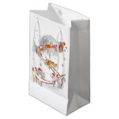 Kat Kitten Slaap Slaapse Sneeuwen Slaap Slaapse Ke Klein Cadeauzakje (Voorkant Gekanteld)