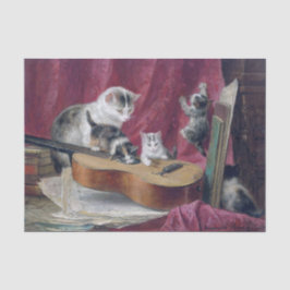 Kat & Kittens · Henriette Ronner-Knip (1821-1909) Tissuepapier