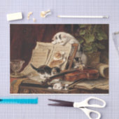 Kat & Kittens · Henriette Ronner-Knip (1821-1909) Tissuepapier (Craft)