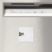 Kat klaar om te springen magneet (Insitu (Vaatwasser))