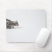 Kat klaar om te springen muismat (Met muis)