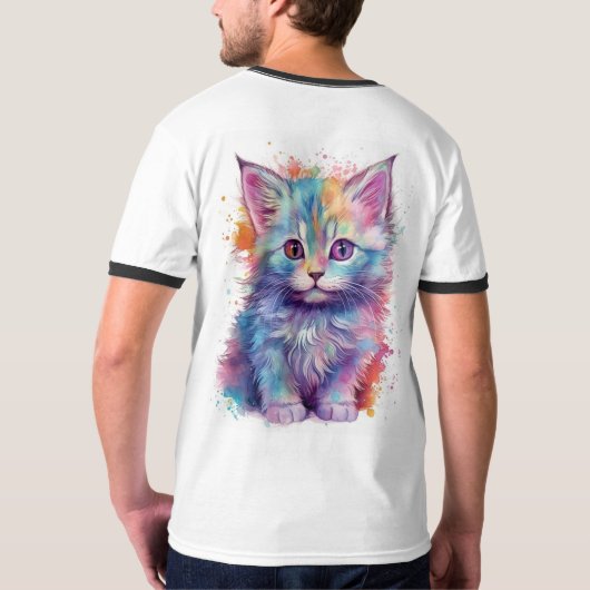 Kat-klaver T-shirt (Achterkant)