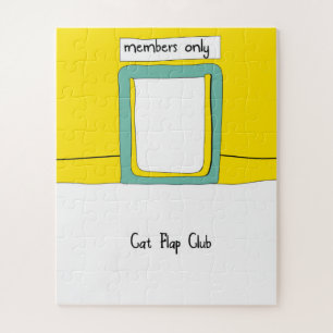 Kat Klep Club Cartoon Legpuzzel