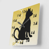 Kat Klok Zwarte katten  Moderne cricketDiane (Hoek)