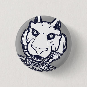 Kat-knop voor koekjesrobot ronde button 3,2 cm