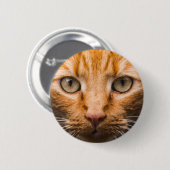 Kat-knoppen ophouden ronde button 5,7 cm (Voorkant /achterkant)