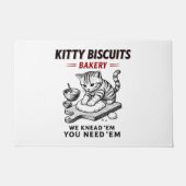 Kat koekjes bakkerij deurmat (Voorkant)
