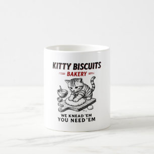 Kat koekjes bakkerij koffiemok
