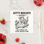 Kat koekjes bakkerij servet (Insitu)