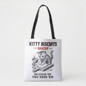 Kat koekjes bakkerij tote bag (Voorkant)