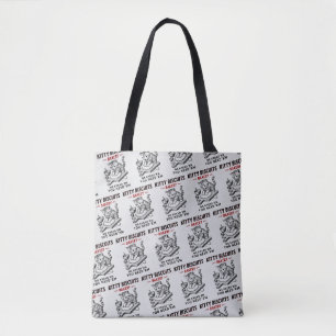 Kat koekjes bakkerij tote bag