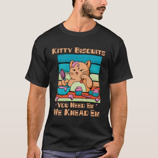 Kat koekjes die je nodig hebt t-shirt (Voorkant)