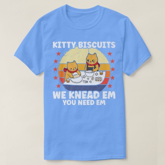 Kat koekjes die we kennen, je hebt me nodig t-shirt (Design voorkant)