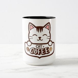 Kat + Koffie Combo Mok
