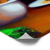 Kat Koken Spaghetti Poster (Hoek)