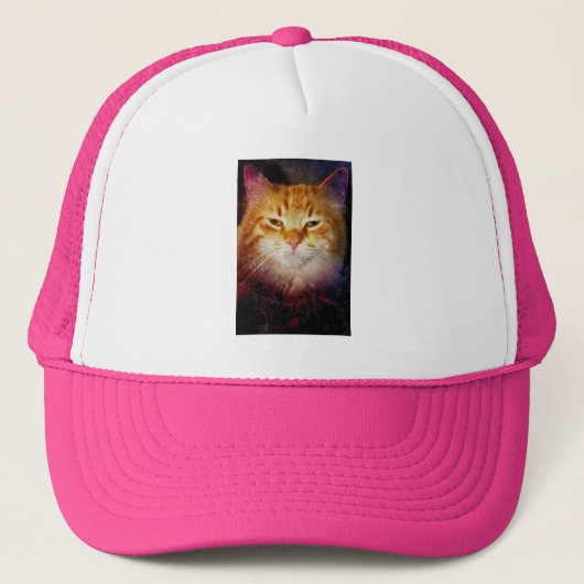 Kat Kom Thuis Trucker Hat Trucker Pet (Voorkant)