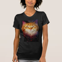 Kat Kom Thuis Vrouwen T-shirt