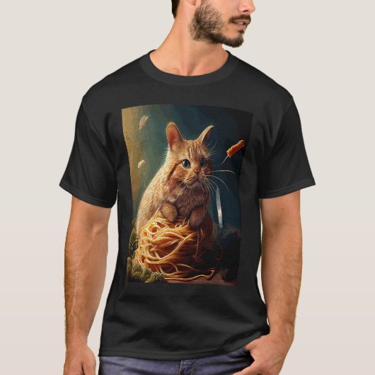 Kat Konijn Spaghetti T-shirt (Voorkant)