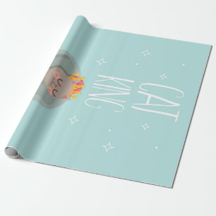 Kat Koning Geschenken Voor Kat Liefhebbers Cadeaupapier