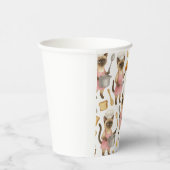 Kat kookt ontbijt papieren bekers (Rechts)