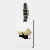 Kat krabpaal Bagagelabels (Voorkant verticaal)