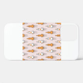 Kat kras naadloos patroon Case-Mate iPhone case (Achterkant (horizontaal))