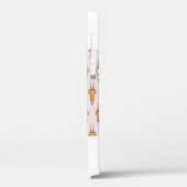 Kat kras naadloos patroon Case-Mate iPhone case (Achterkant / Links)