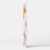 Kat kras naadloos patroon Case-Mate iPhone case (Achterkant / Rechts)