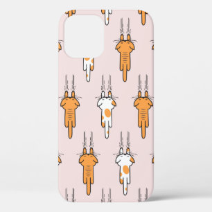 Kat kras naadloos patroon Case-Mate iPhone case