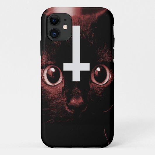 Kat kruis Case-Mate iPhone case (Achterkant)