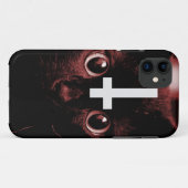 Kat kruis Case-Mate iPhone case (Achterkant (horizontaal))