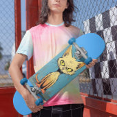 Kat kunst grappig Skateboard Deck
