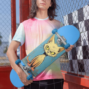 Kat kunst grappig Skateboard Deck