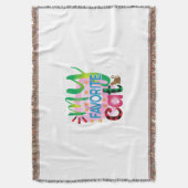 Kat Kunst Mijn favoriete kat Deken (Voorkant Verticaal)