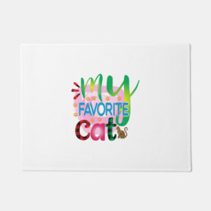 Kat Kunst Mijn favoriete kat Deurmat