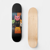 KAT KUNST SKATEBOARD (Voorkant)