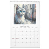 Kat Kunst Wandkalender 2027 Kalender (Feb 2027)