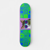 KAT-KUNSTMATIGE SUNGLASSEN SKATEBOARDS (Voorkant)