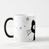 Kat Kuro White Magische Mok (Links)