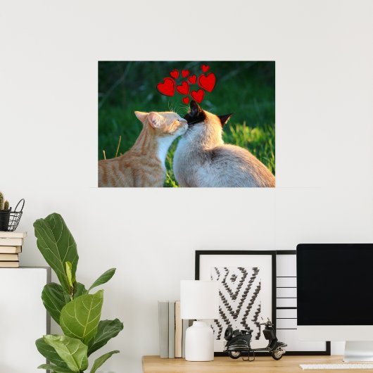 Kat kus poster (Thuiskantoor)