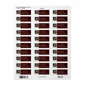 Kat laat de honden eruit etiket (Full Sheet)