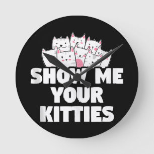 Kat Laat Me Je Kittens Zien Ronde Klok